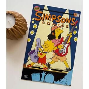 The SIMPSONS Comics #6 (1994): Rare Flip Book Cover, Matt Groening Letter